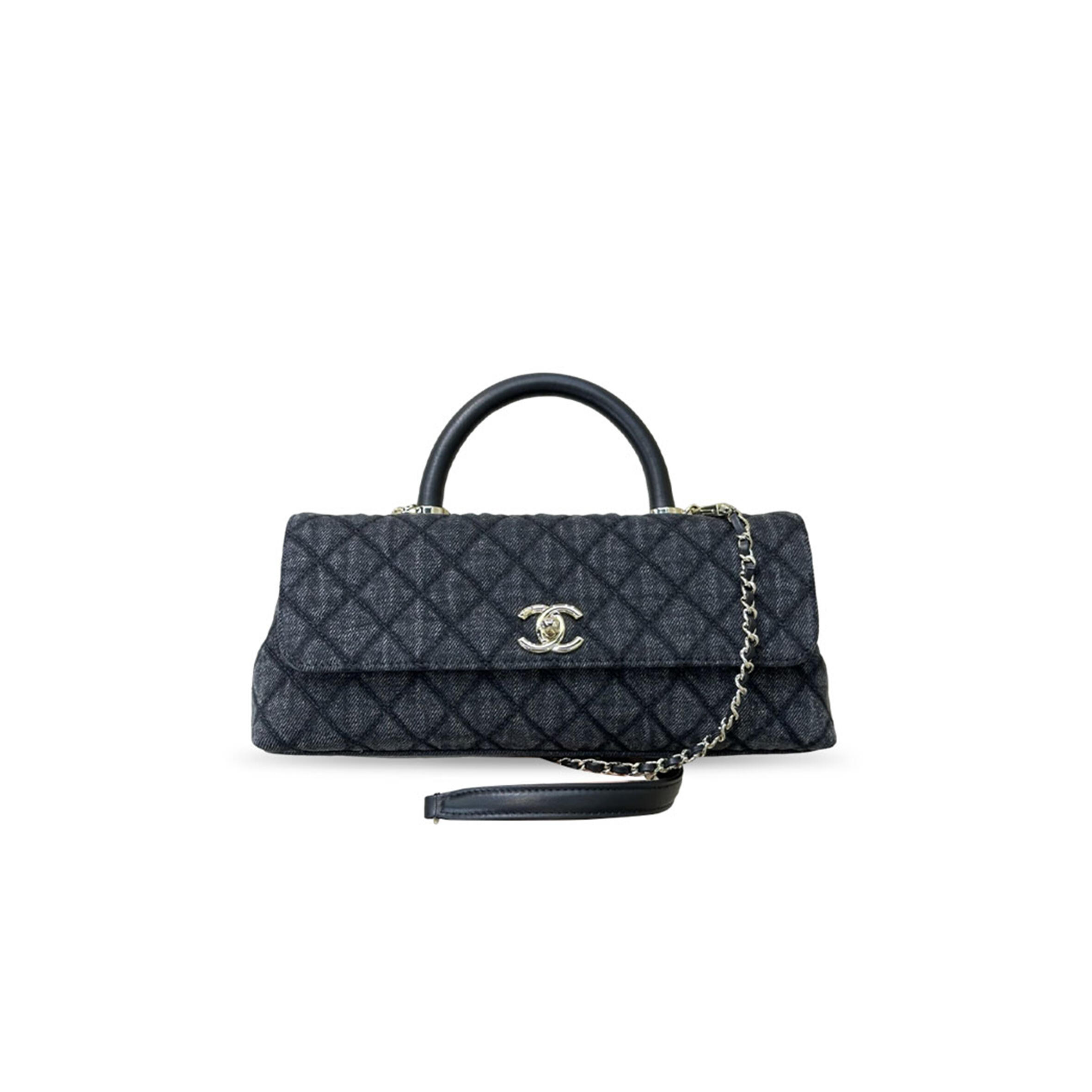 CHANEL MASTER FLAP BAG WITH TOP HANDLE AS6091 (30*13*6cm)
